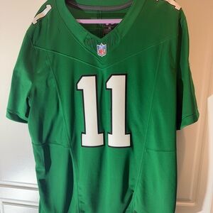 Philadelphia Eagles NFL Green Jersey with White Accents